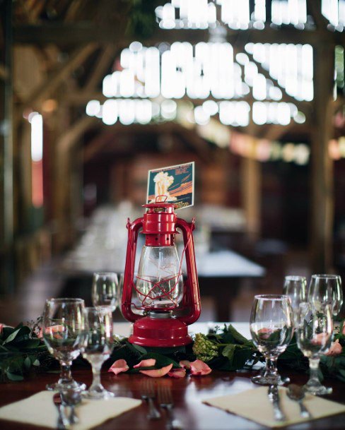 Red Lantern Wedding Decor