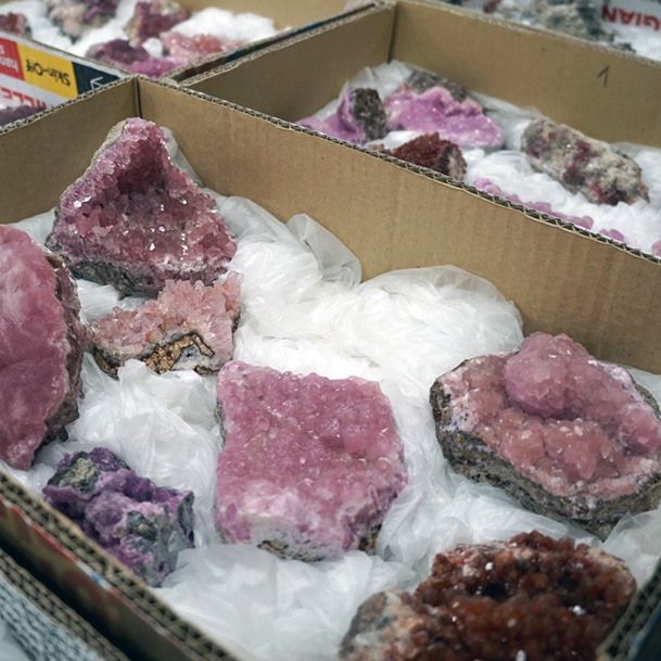 Red Quartz Denver Gem And Mineral Show