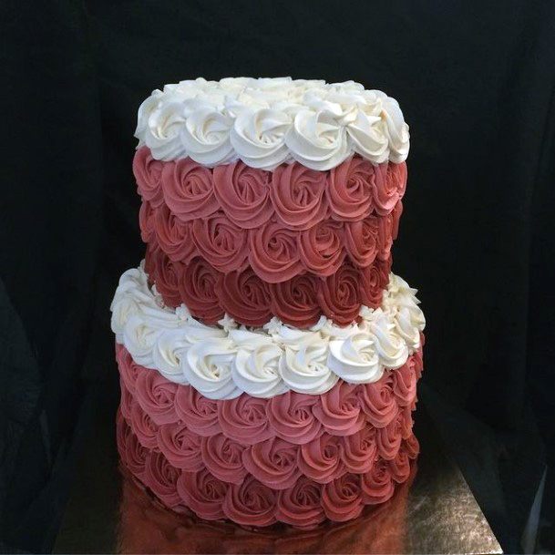 Red Velvet Wedding Cake