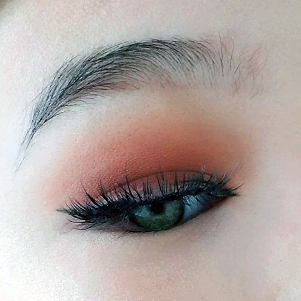 Reddish Sunset Hued Nude Eyeshadow Women