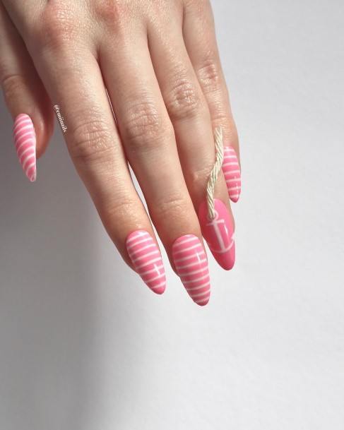 Remarkable Womens Anchor Nail Ideas