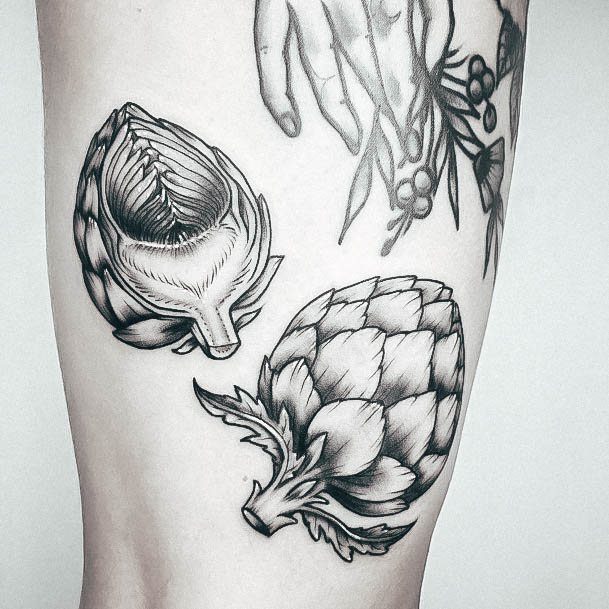 Remarkable Womens Artichoke Tattoo Ideas