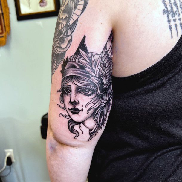 Remarkable Womens Athena Tattoo Ideas