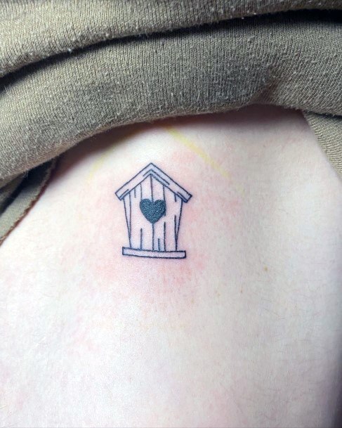 Remarkable Womens Birdhouse Tattoo Ideas