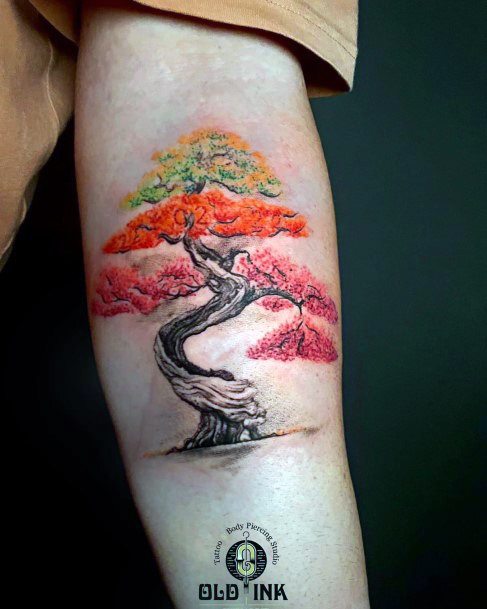 Remarkable Womens Bonsai Tattoo Ideas