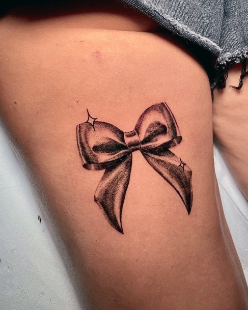 Remarkable Womens Bow Tattoo Ideas