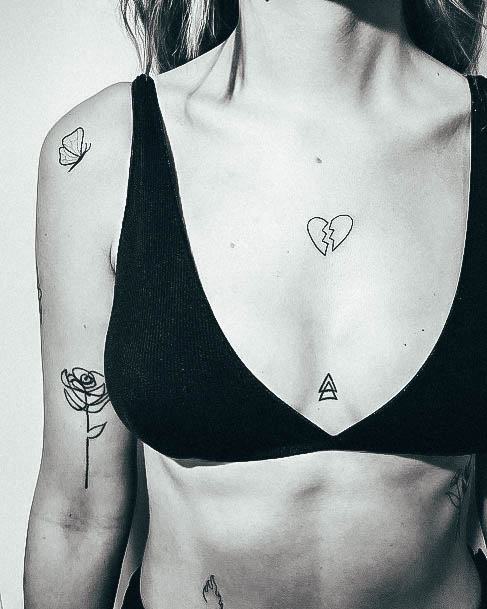 Remarkable Womens Broken Heart Tattoo Ideas