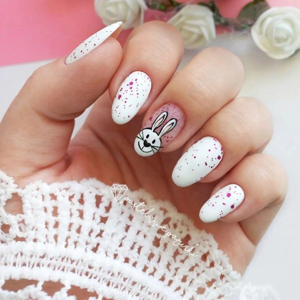 Remarkable Womens Bunny Nail Ideas