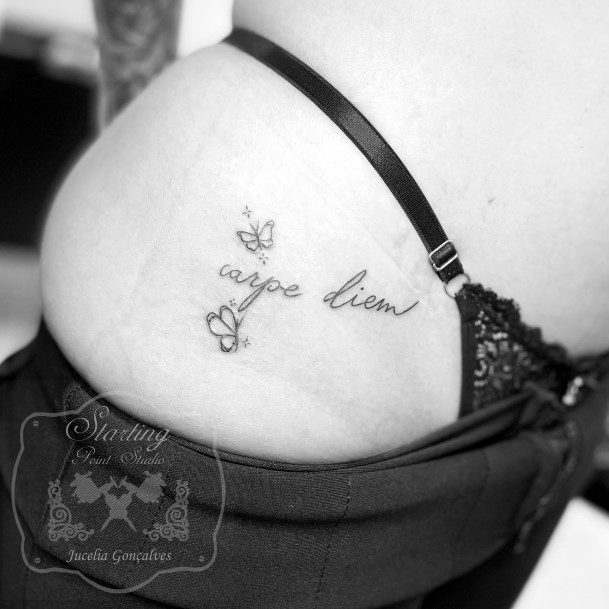 Remarkable Womens Carpe Diem Tattoo Ideas