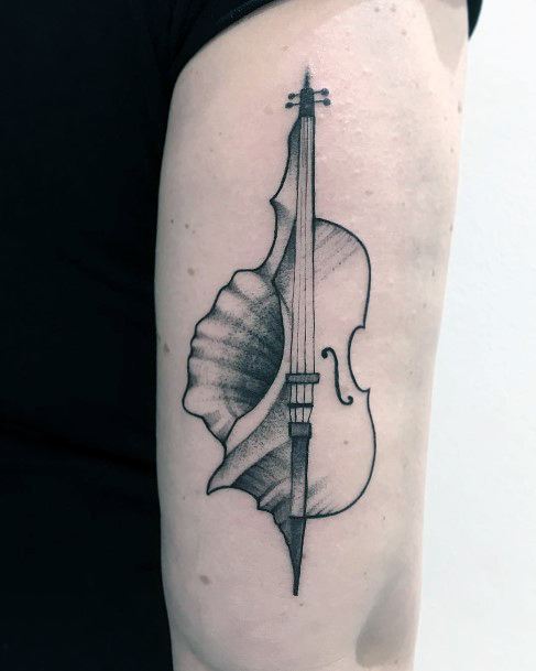 Remarkable Womens Cello Tattoo Ideas