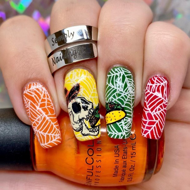 Remarkable Womens Cinco De Mayo Nail Ideas