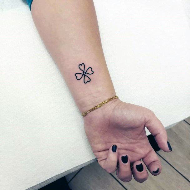 Remarkable Womens Clover Tattoo Ideas