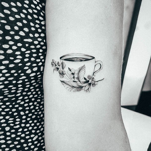 Remarkable Womens Coffee Mug Tattoo Ideas