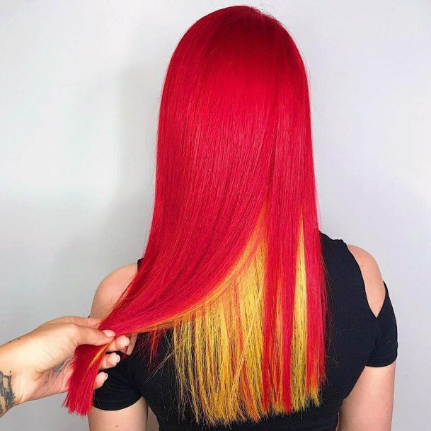 Remarkable Womens Cool Hair Dye Style