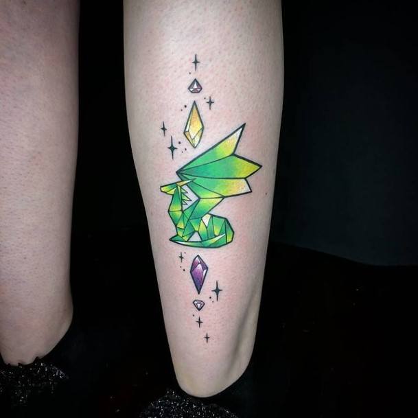 Remarkable Womens Crystal Tattoo Ideas