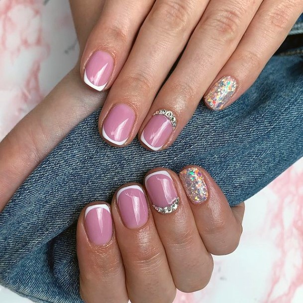 Remarkable Womens Crystals Nail Ideas