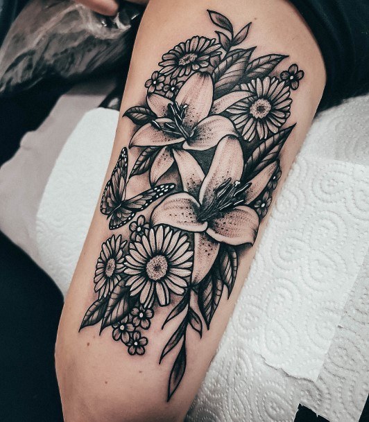 Remarkable Womens Daisy Tattoo Ideas