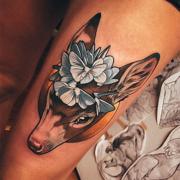 Remarkable Womens Deer Tattoo Ideas