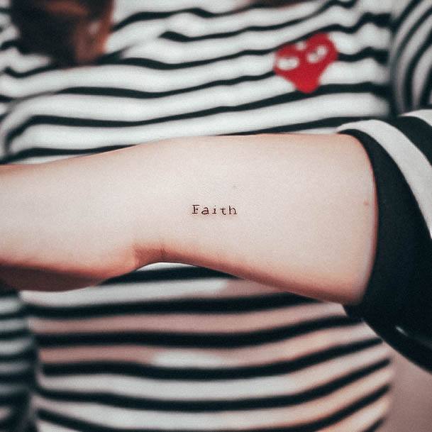 Remarkable Womens Faith Tattoo Ideas