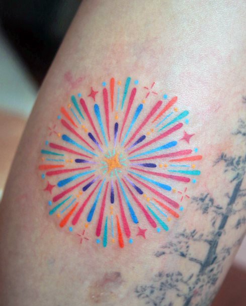 Remarkable Womens Fireworks Tattoo Ideas