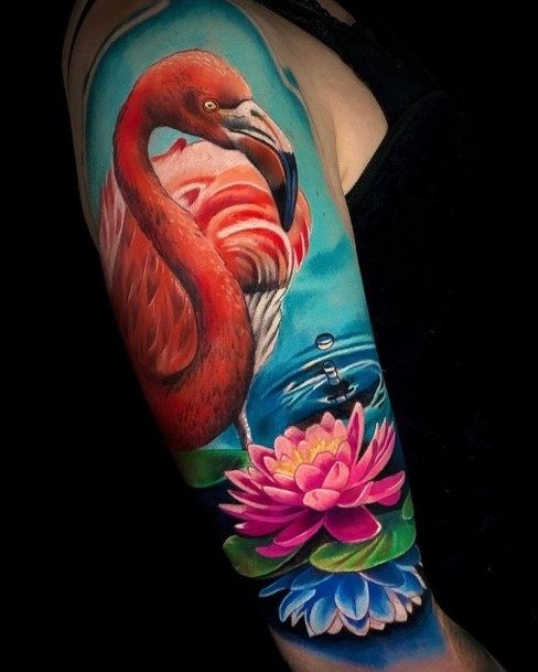 Remarkable Womens Flamingo Tattoo Ideas