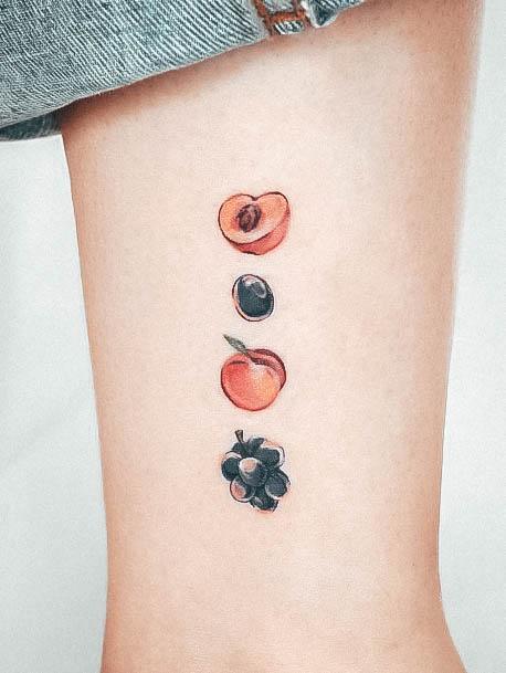 Remarkable Womens Food Tattoo Ideas