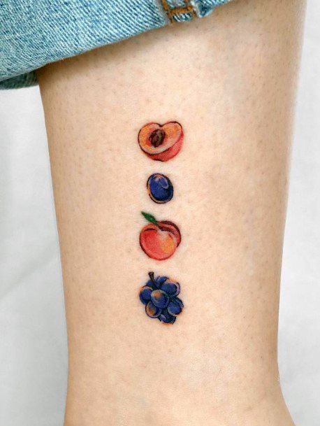 Remarkable Womens Fruit Tattoo Ideas