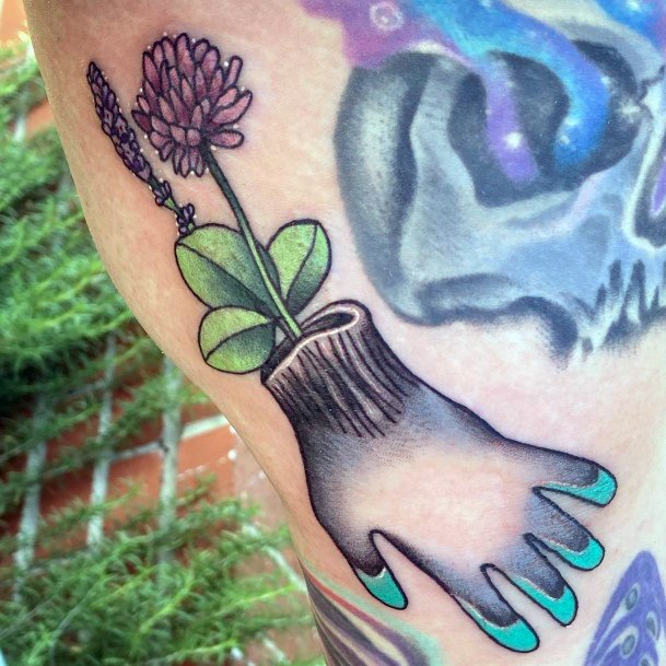 Remarkable Womens Gardening Tattoo Ideas