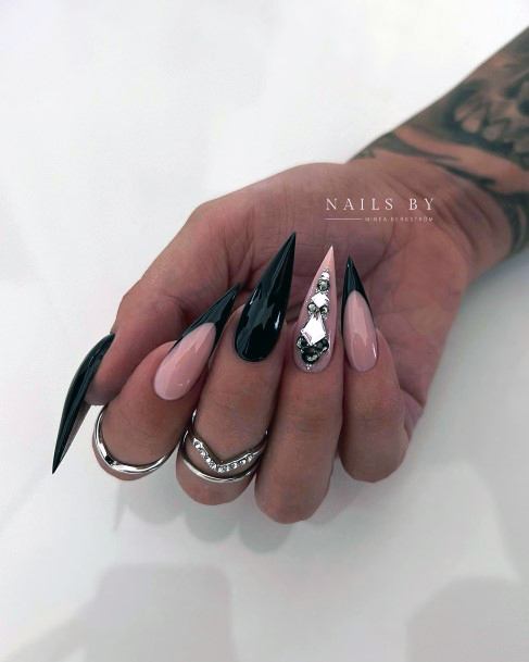 Remarkable Womens Gemstone Nail Ideas