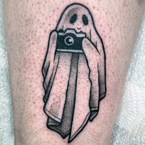 Remarkable Womens Ghost Tattoo Ideas