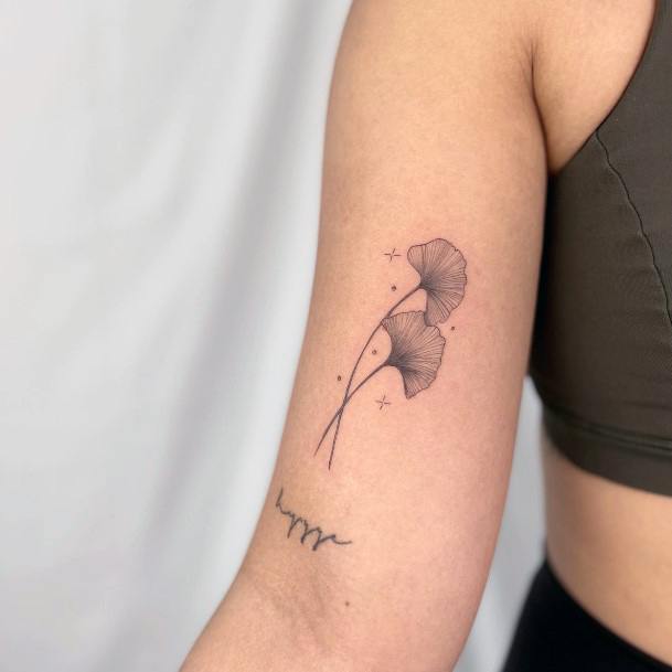 Remarkable Womens Ginkgo Tattoo Ideas