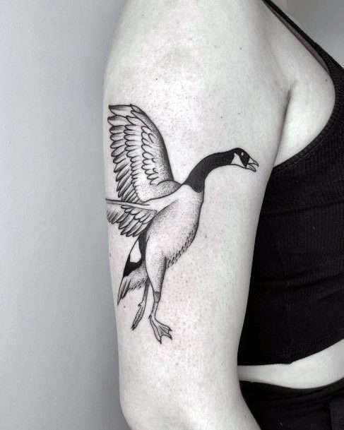 Remarkable Womens Goose Tattoo Ideas