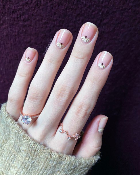 Remarkable Womens Half Moon Nail Ideas