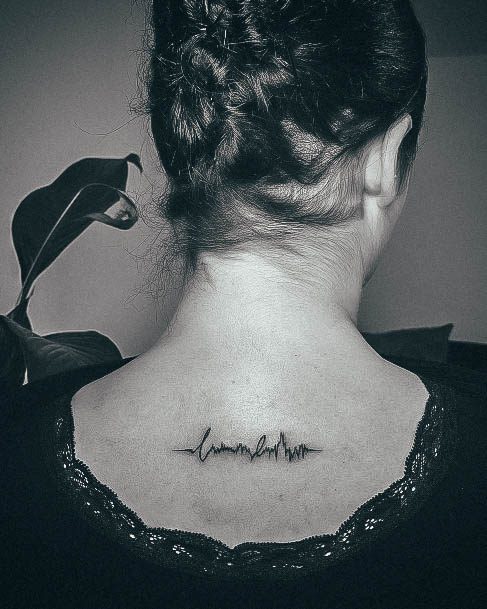 Remarkable Womens Heartbeat Tattoo Ideas