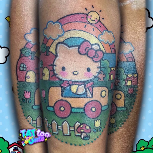 Remarkable Womens Hello Kitty Tattoo Ideas