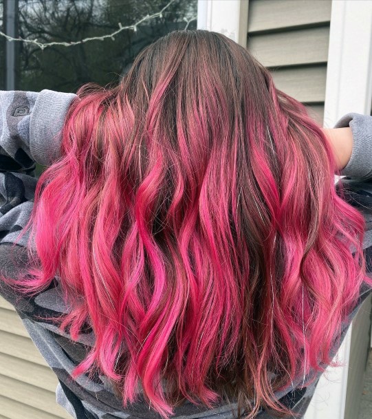 Remarkable Womens Hot Pink Hairstyles Ideas