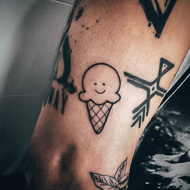 Remarkable Womens Ice Cream Tattoo Ideas