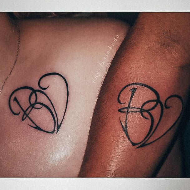 Remarkable Womens Initials Tattoo Ideas