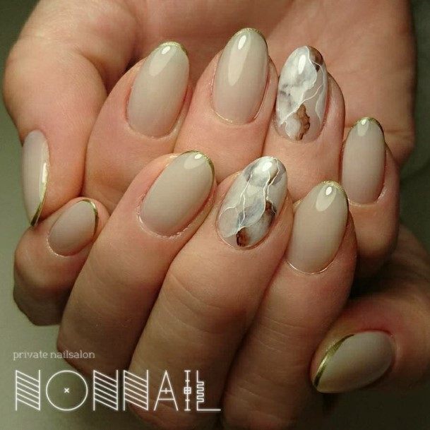 Remarkable Womens Ivory Nail Ideas