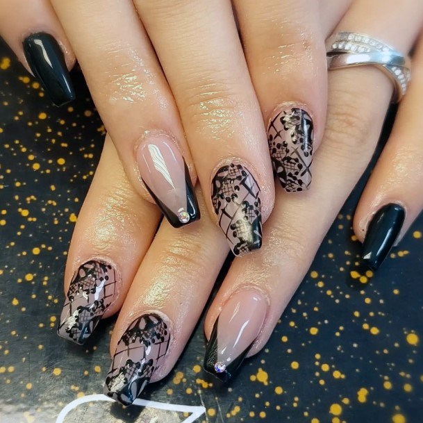 Remarkable Womens Lace Nail Ideas