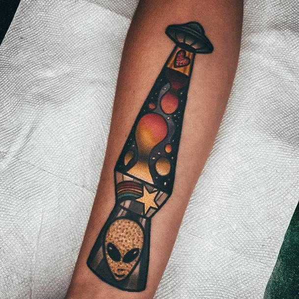 Remarkable Womens Lava Lamp Tattoo Ideas