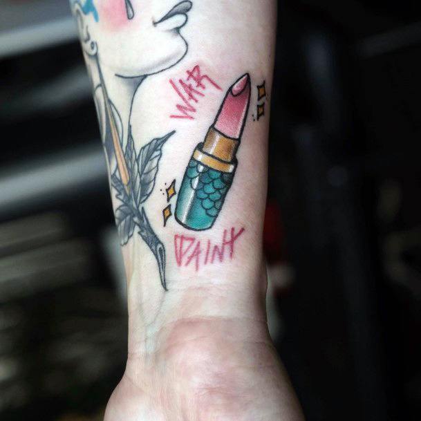Remarkable Womens Lipstick Tattoo Ideas