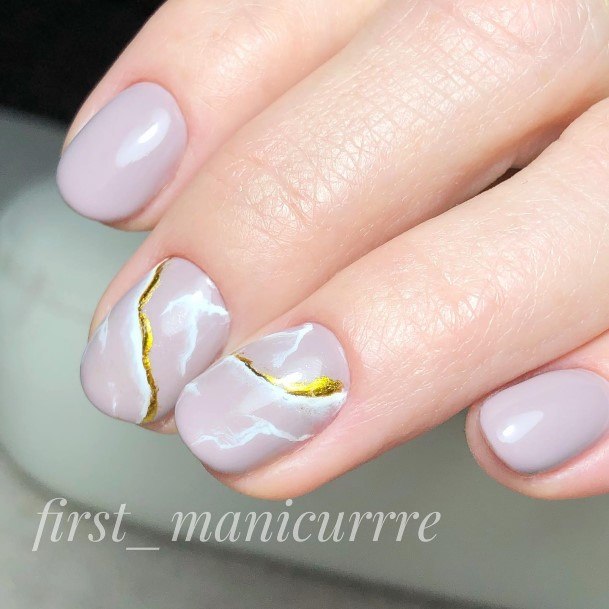 Remarkable Womens Marble Nail Ideas