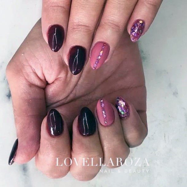 Remarkable Womens Maroon Dress Nail Ideas