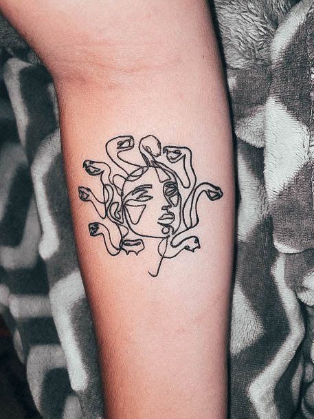 Remarkable Womens Medusa Tattoo Ideas