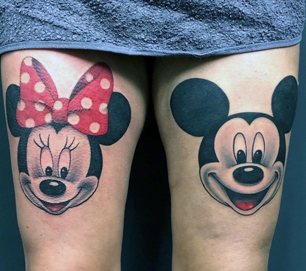 Remarkable Womens Mickey Mouse Tattoo Ideas