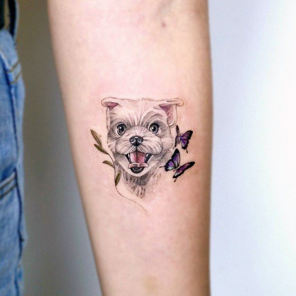 Remarkable Womens Pet Tattoo Ideas Dog