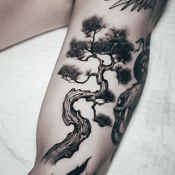 Remarkable Womens Pine Tree Tattoo Ideas