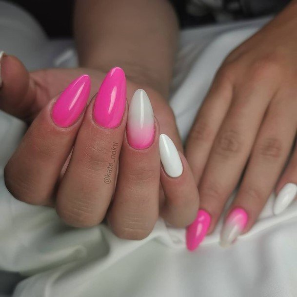 Remarkable Womens Pink Ombre Nail Ideas