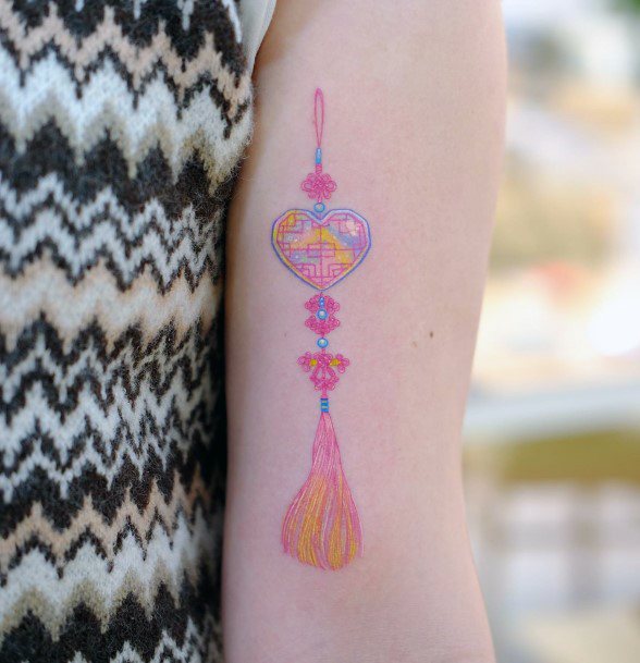 Remarkable Womens Pink Tattoo Ideas
